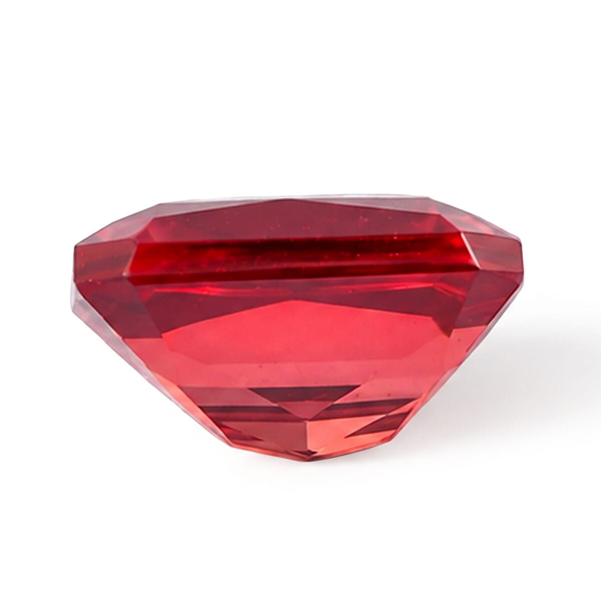 Lab Grown Padparadscha Sapphire (Oct 8x6 mm) 1.87 ctw
