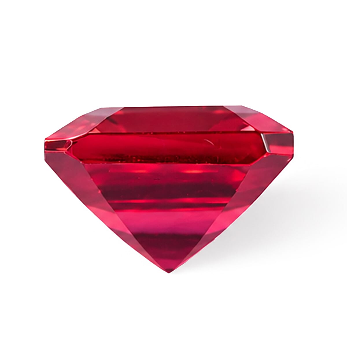 Lab Grown Padparadscha Sapphire (Oct 8x8 mm) 2.91 ctw