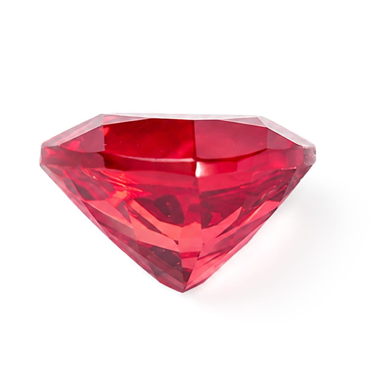 Lab Grown Padparadscha Sapphire (Trl 7 mm) 1.33 ctw