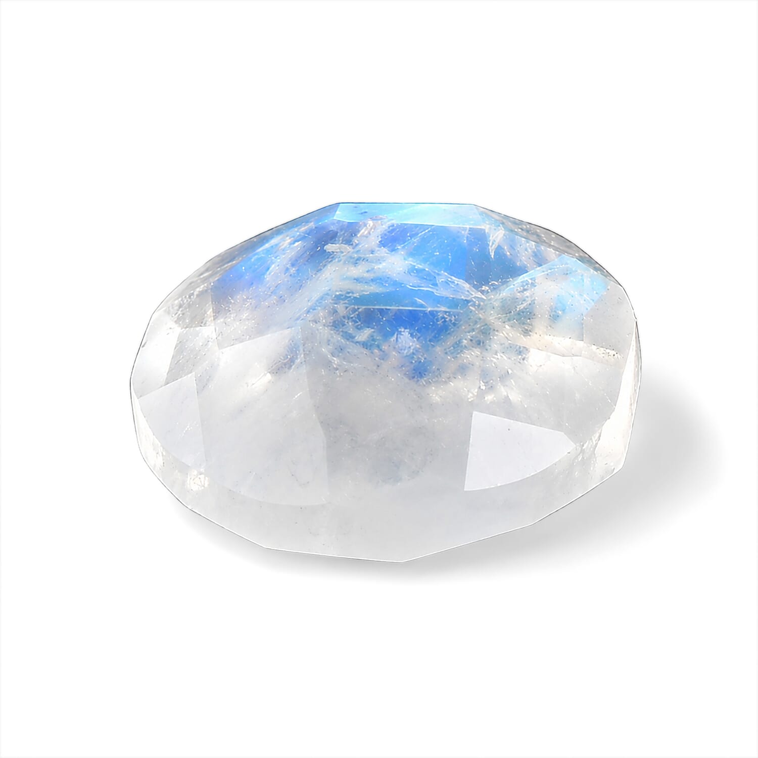 AA Rainbow Moonstone (Rnd 6 mm) 0.59 ctw