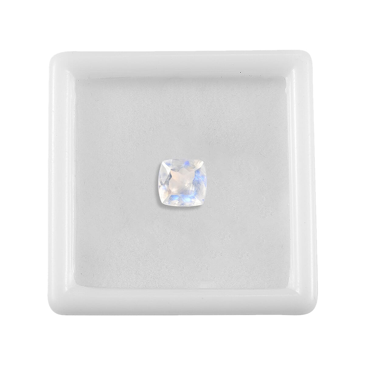AA Rainbow Moonstone (Cush 7.5x7.5 mm) 1.50 ctw