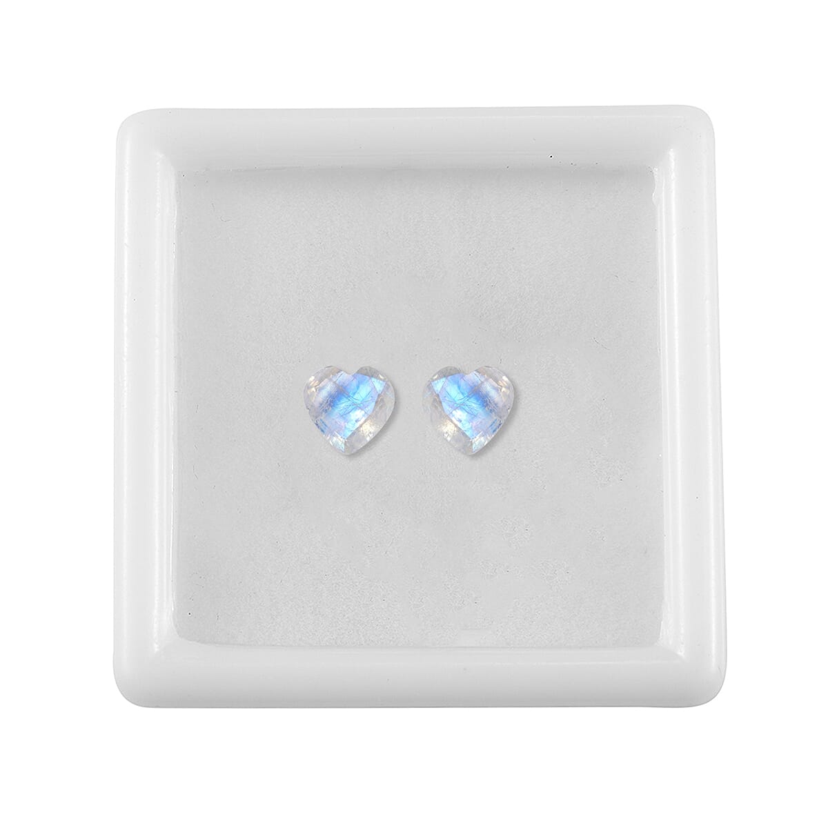 Rainbow Moonstone (Hrt 6 mm) 1.40 ctw