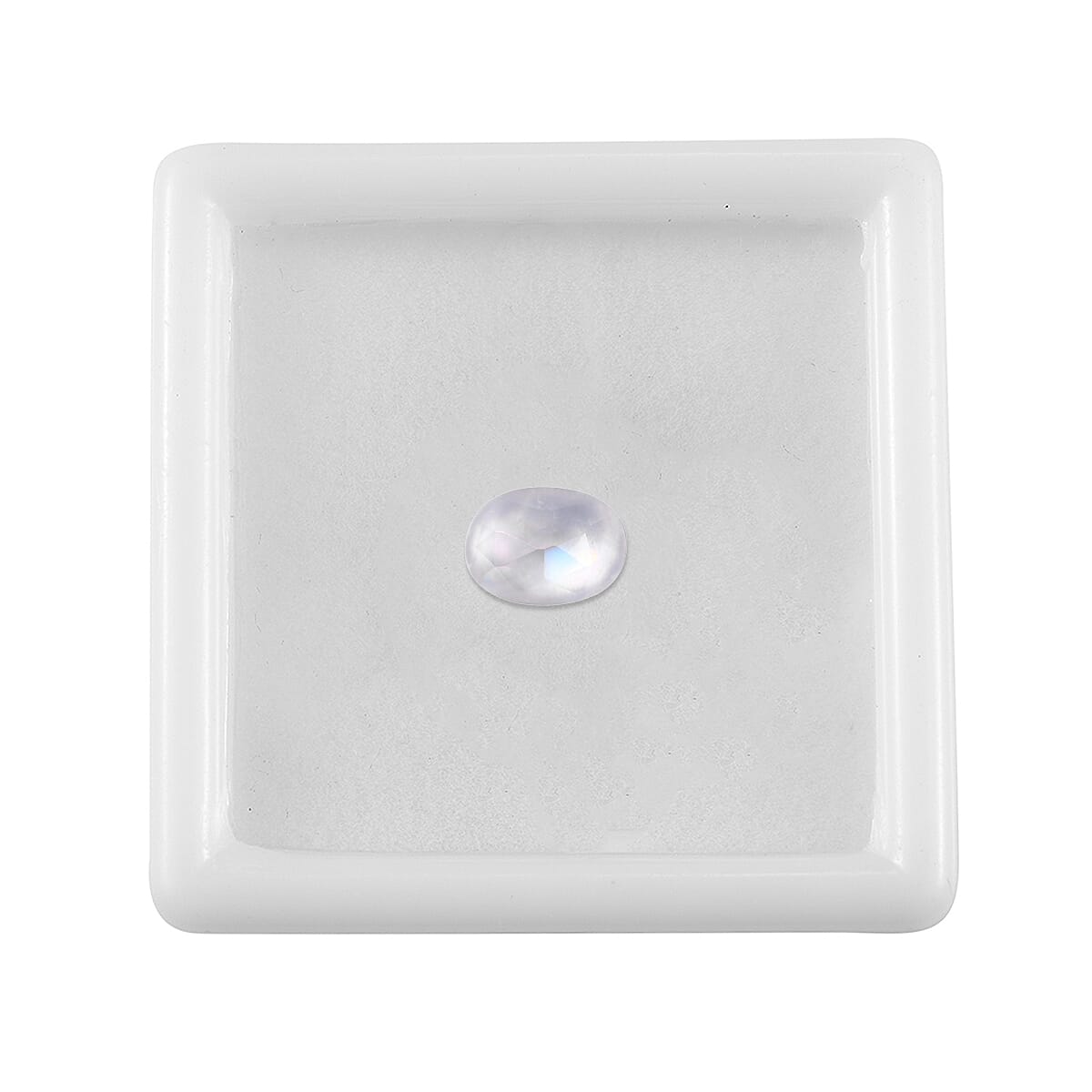 AA Rainbow Moonstone Set of 2 (Ovl 8x6 mm) 2.12 ctw