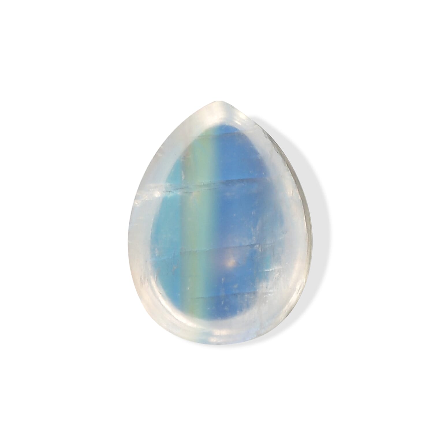 AA Rainbow Moonstone (Pear 9x7 mm) 1.73 ctw