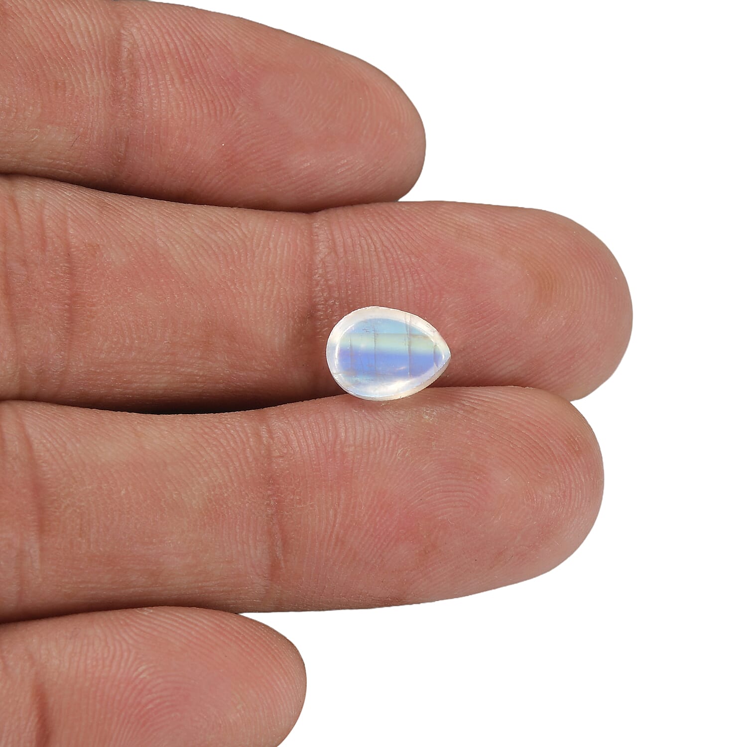 AA Rainbow Moonstone (Pear 9x7 mm) 1.73 ctw