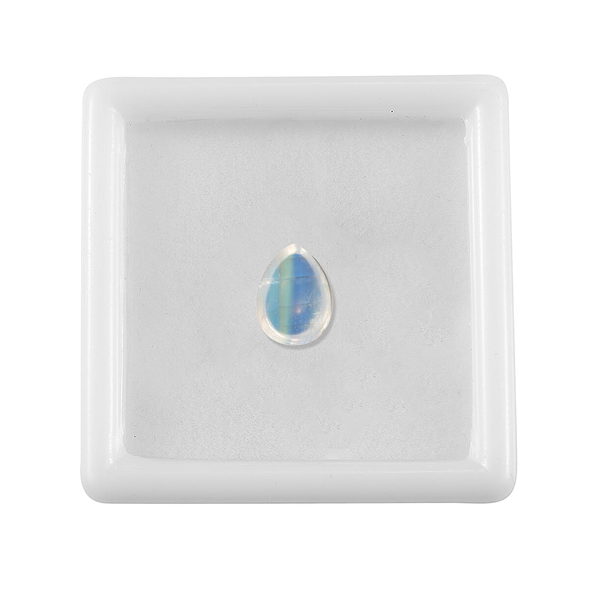 AA Rainbow Moonstone (Pear 9x7 mm) 1.73 ctw