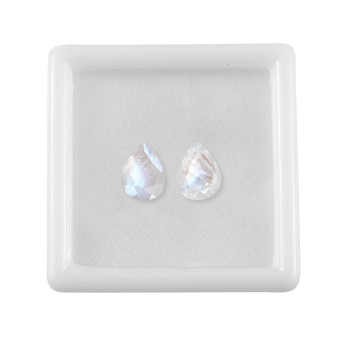 Rainbow Moonstone (Pear 9x7 mm) 2.75 ctw