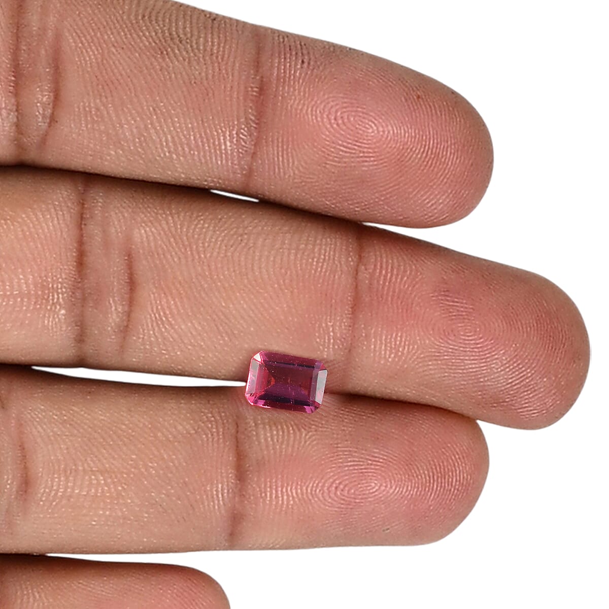 Lab Grown Bixbite (Oct 7x5 mm) 0.62 ctw