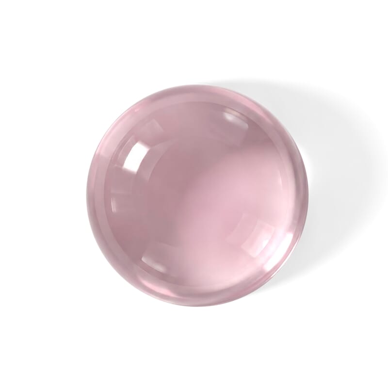AA Rose Quartz (Rnd 8 mm) 1.58 ctw