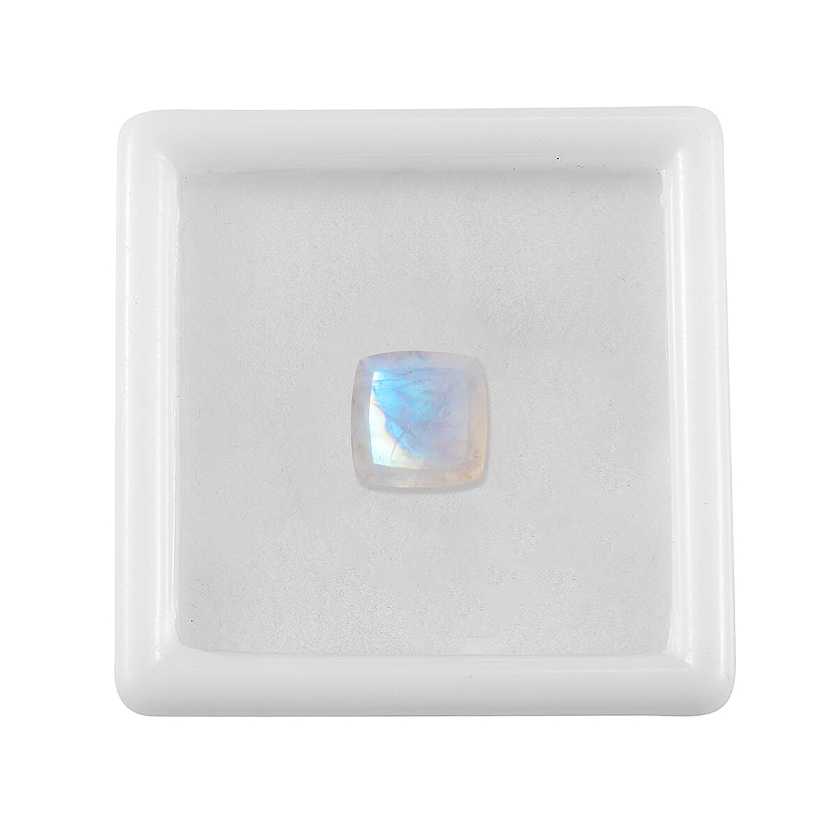 AA Rainbow Moonstone (Cush 9x9 mm) 2.65 ctw