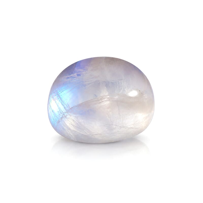 AA Rainbow Moonstone (Rnd 6 mm) 0.81 ctw
