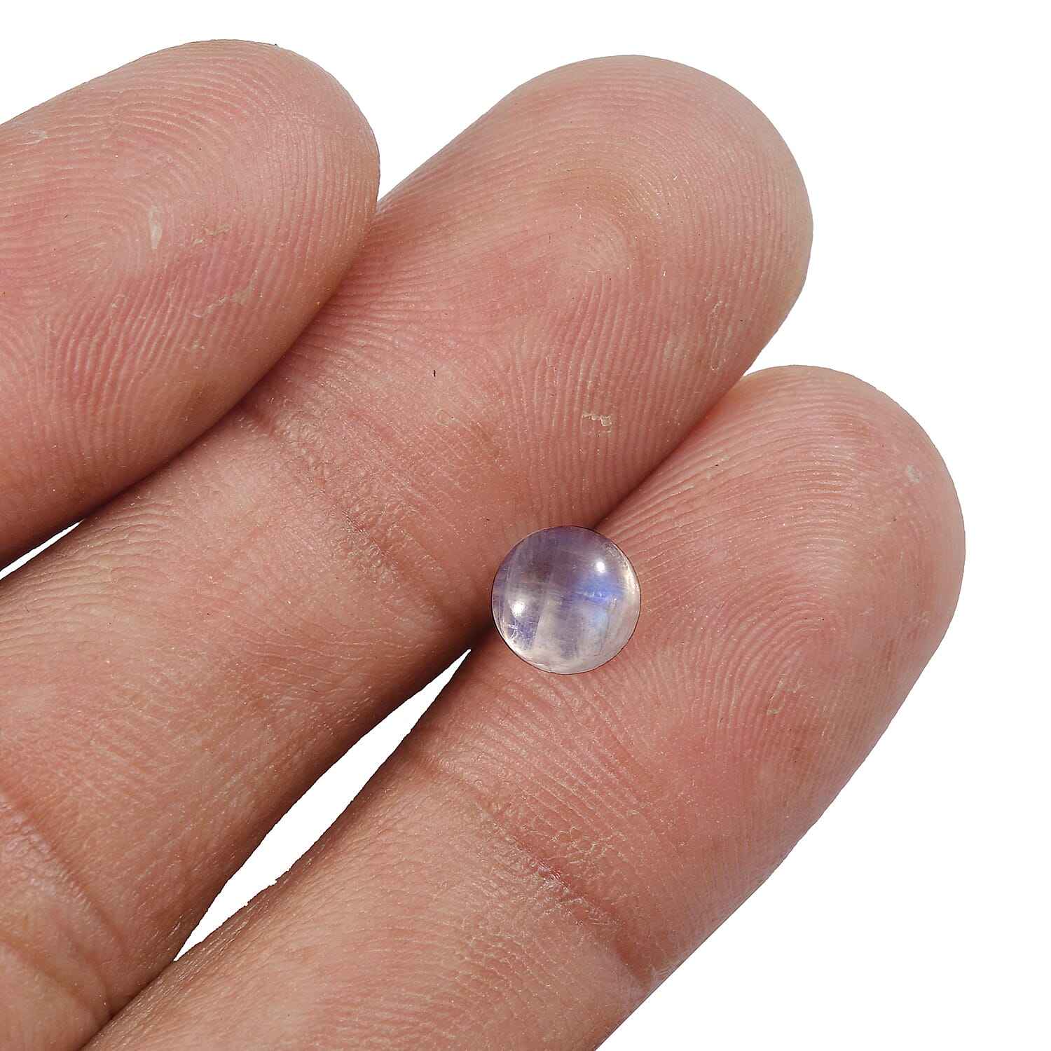 AA Rainbow Moonstone (Rnd 6 mm) 0.81 ctw