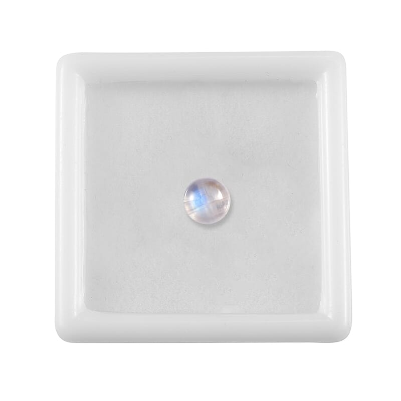 AA Rainbow Moonstone (Rnd 6 mm) 0.81 ctw