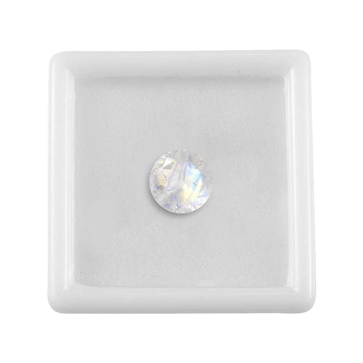 AA Rainbow Moonstone (Rnd 10 mm) 3.33 ctw