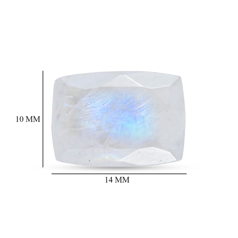 Rainbow Moonstone (Cush 10X14 mm) 5.85 ctw
