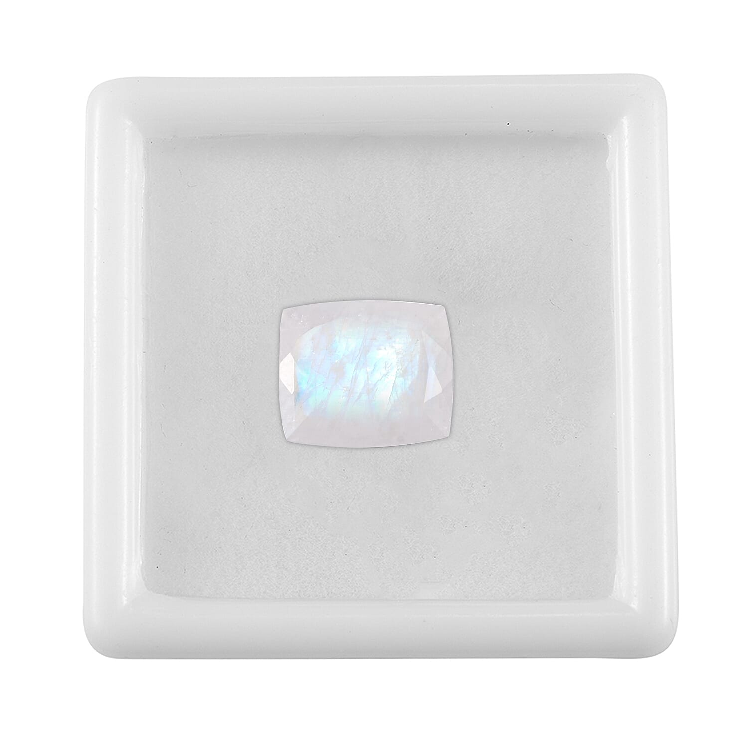 Rainbow Moonstone (Cush 12x10 mm) 5.15 ctw