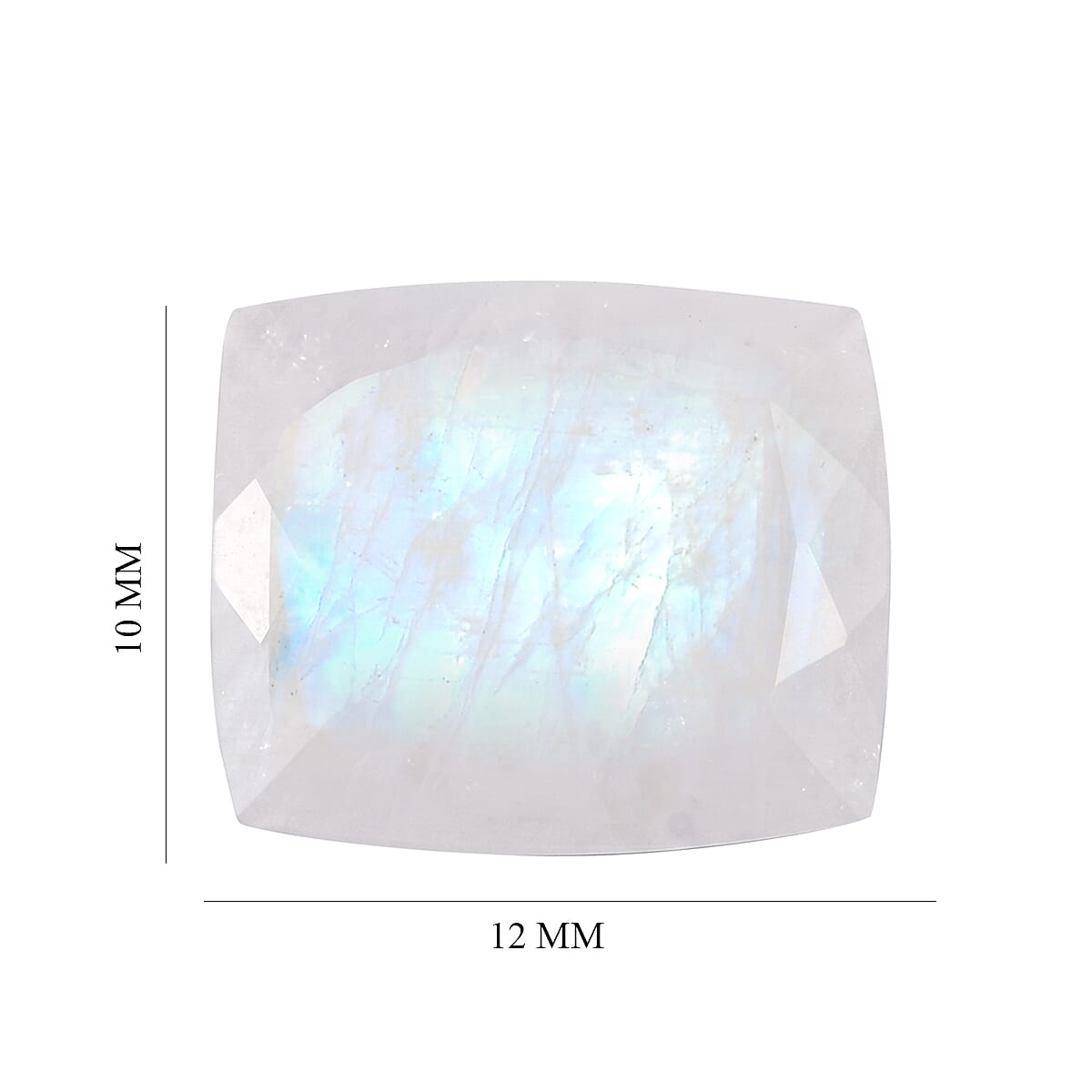 Rainbow Moonstone (Cush 12x10 mm) 5.15 ctw