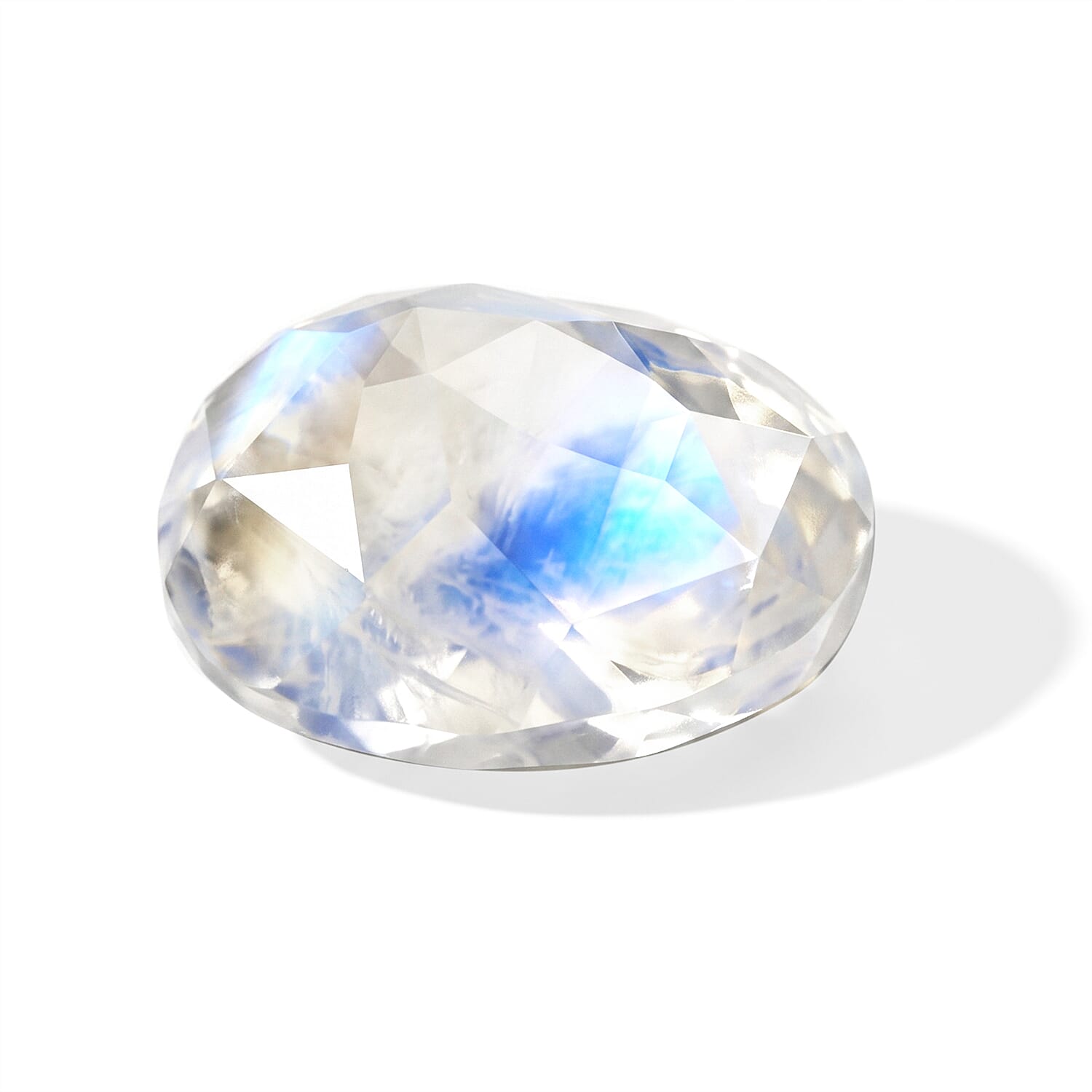 AA Rainbow Moonstone (Fancy 12x10 mm) 3.88 ctw