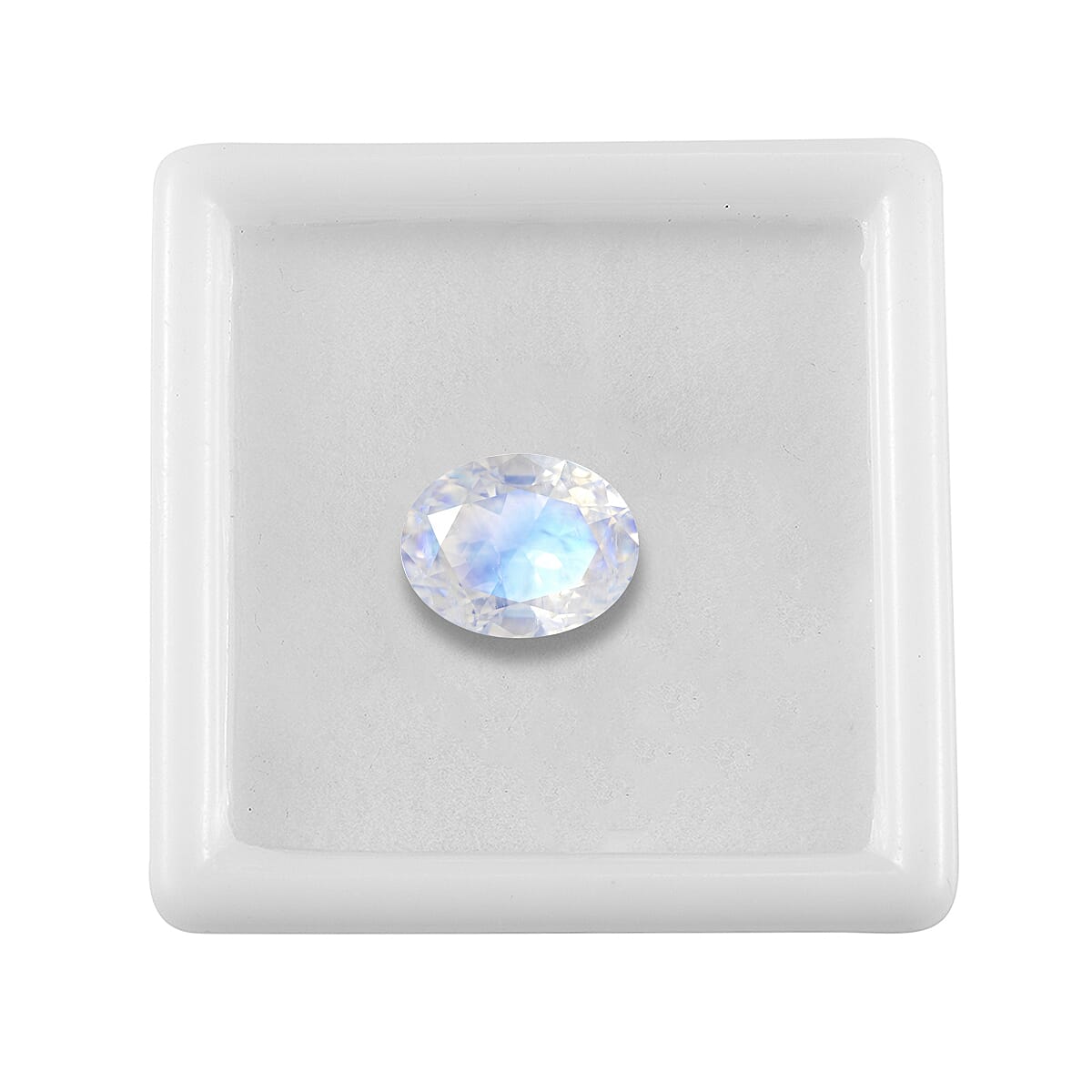 AA Rainbow Moonstone (Fancy 12x10 mm) 3.88 ctw
