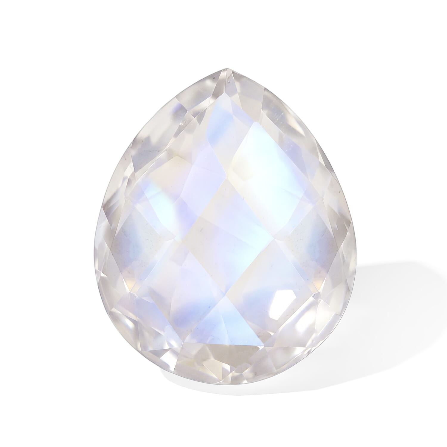 Rainbow Moonstone (Pear 12x10 mm) 3.25 ctw