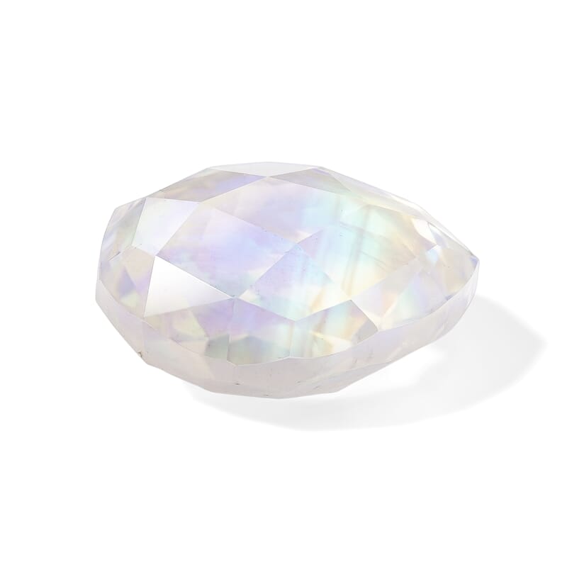 Rainbow Moonstone (Pear 12x10 mm) 3.25 ctw