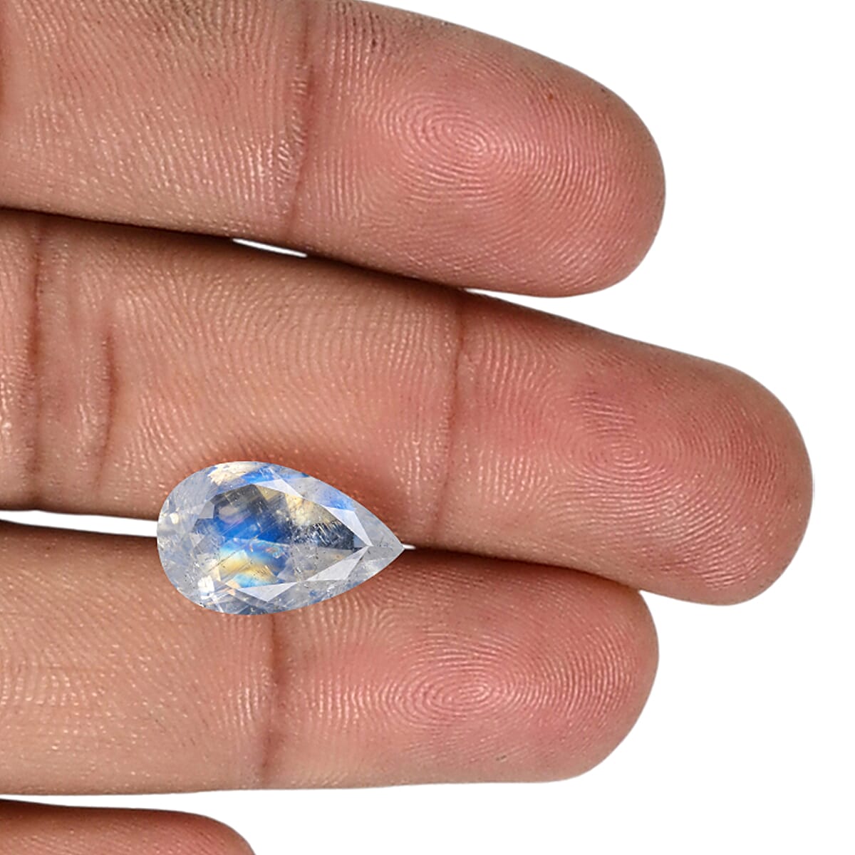 Rainbow Moonstone (Pear 12x7 mm) 1.67 ctw