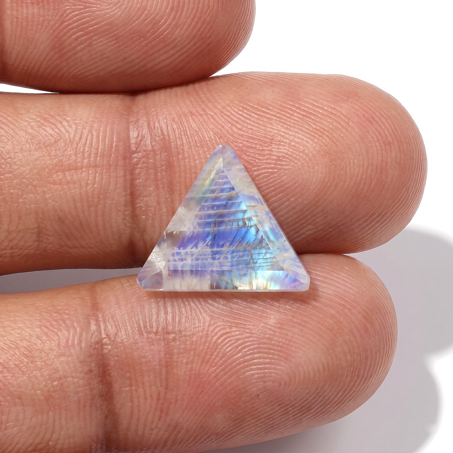 AA Rainbow Moonstone (Trl 10 mm) 2.91 ctw