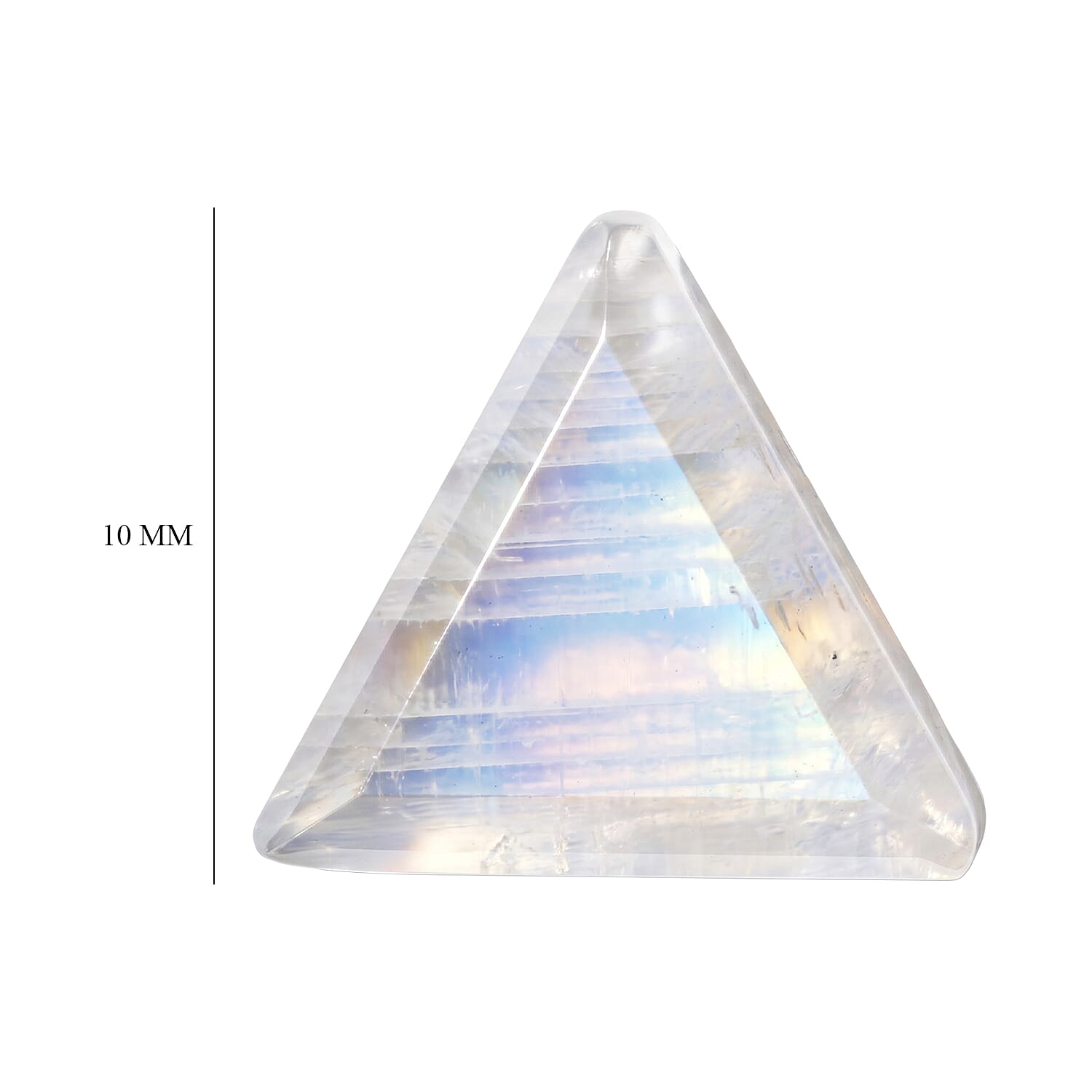AA Rainbow Moonstone (Trl 10 mm) 2.91 ctw