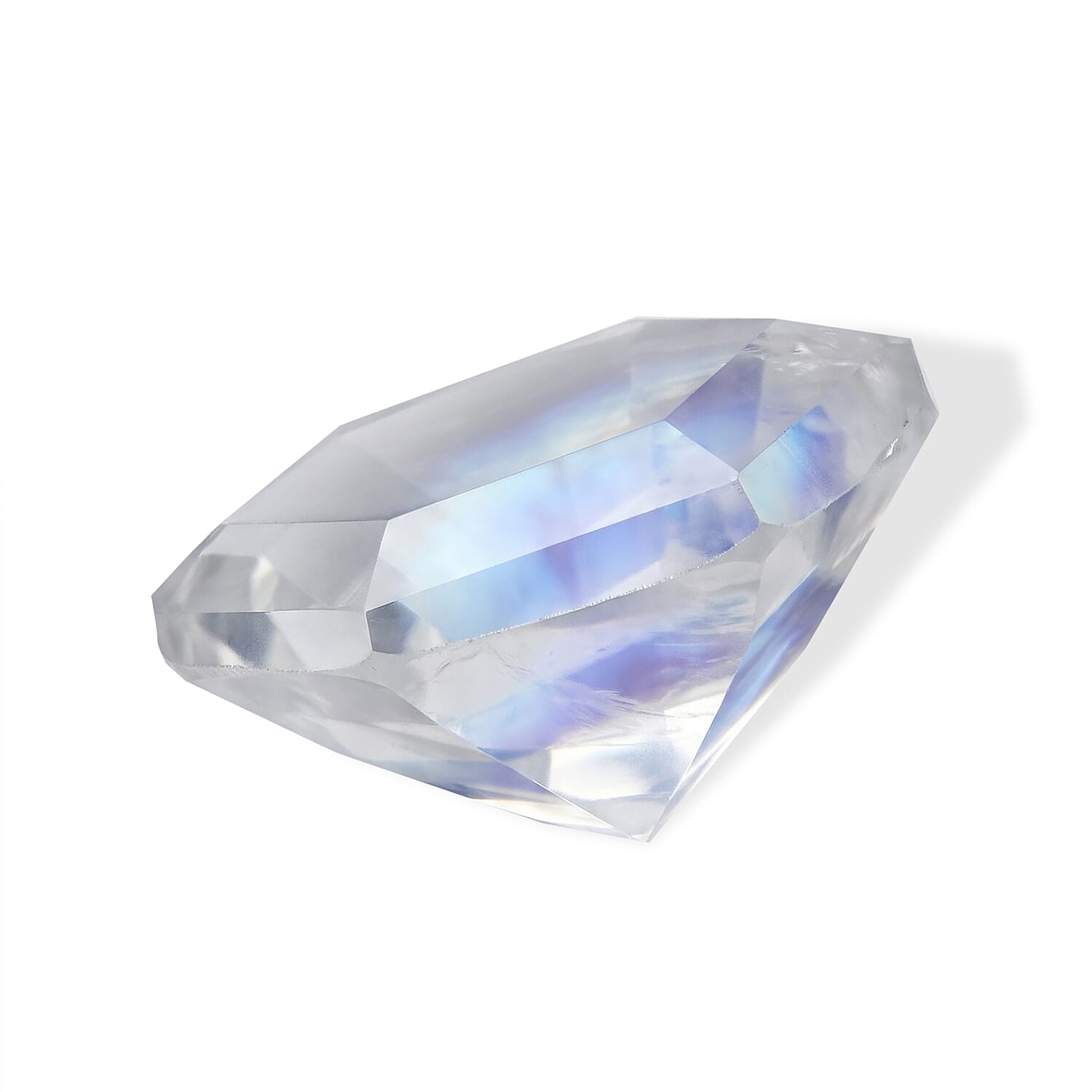 AA Rainbow Moonstone (Hex 7 mm) 1.05 ctw