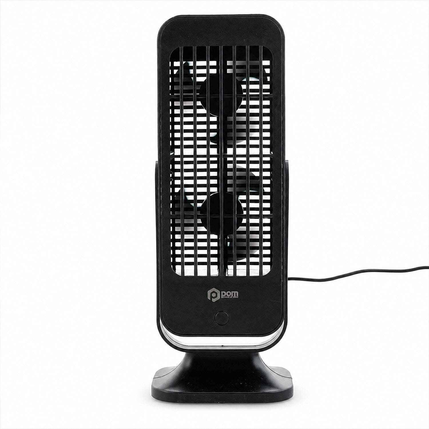 Pom Gear Gemini Twin Turbo Desk Fan - Black