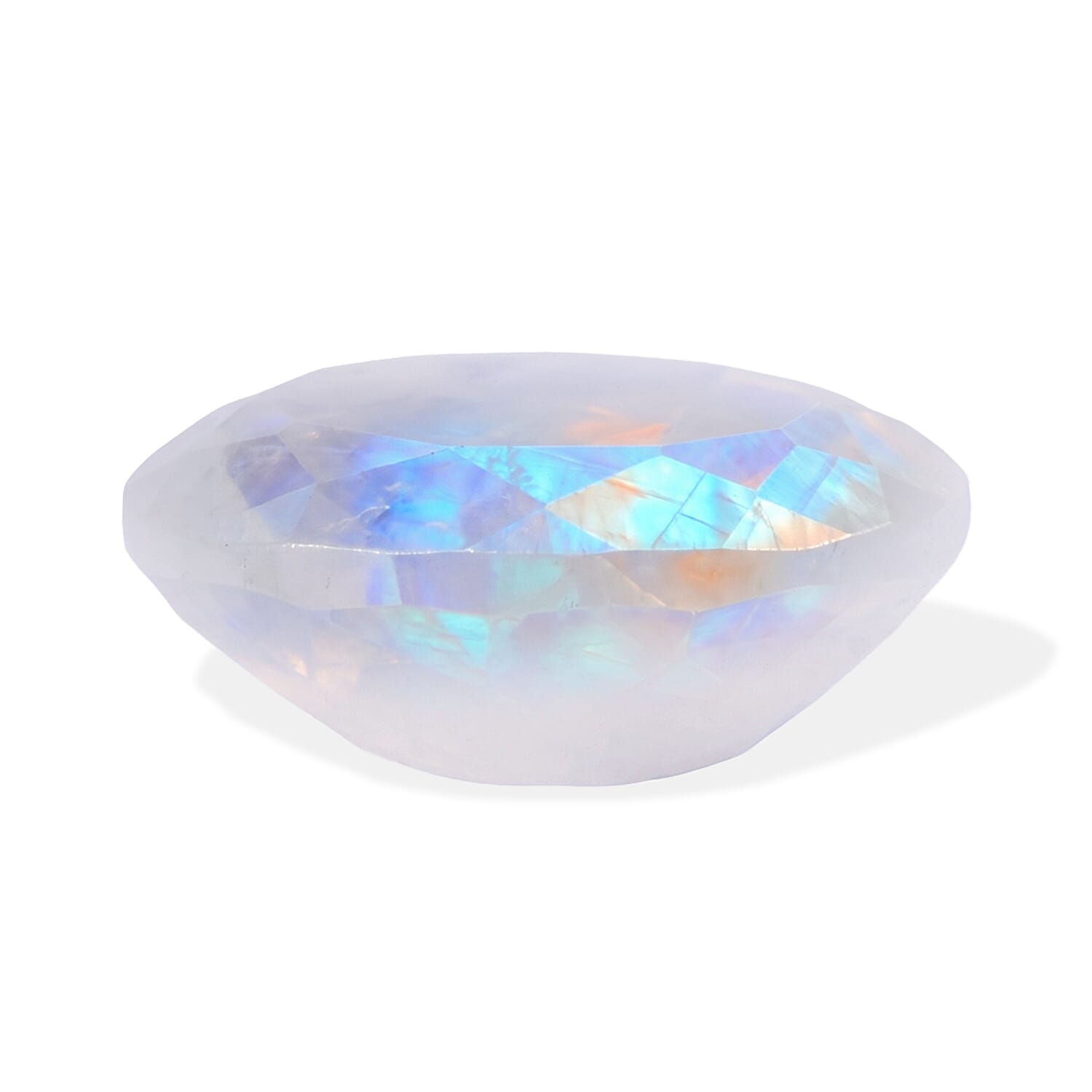 Rainbow Moonstone (Ovl 18X13 mm) 8.50 ctw