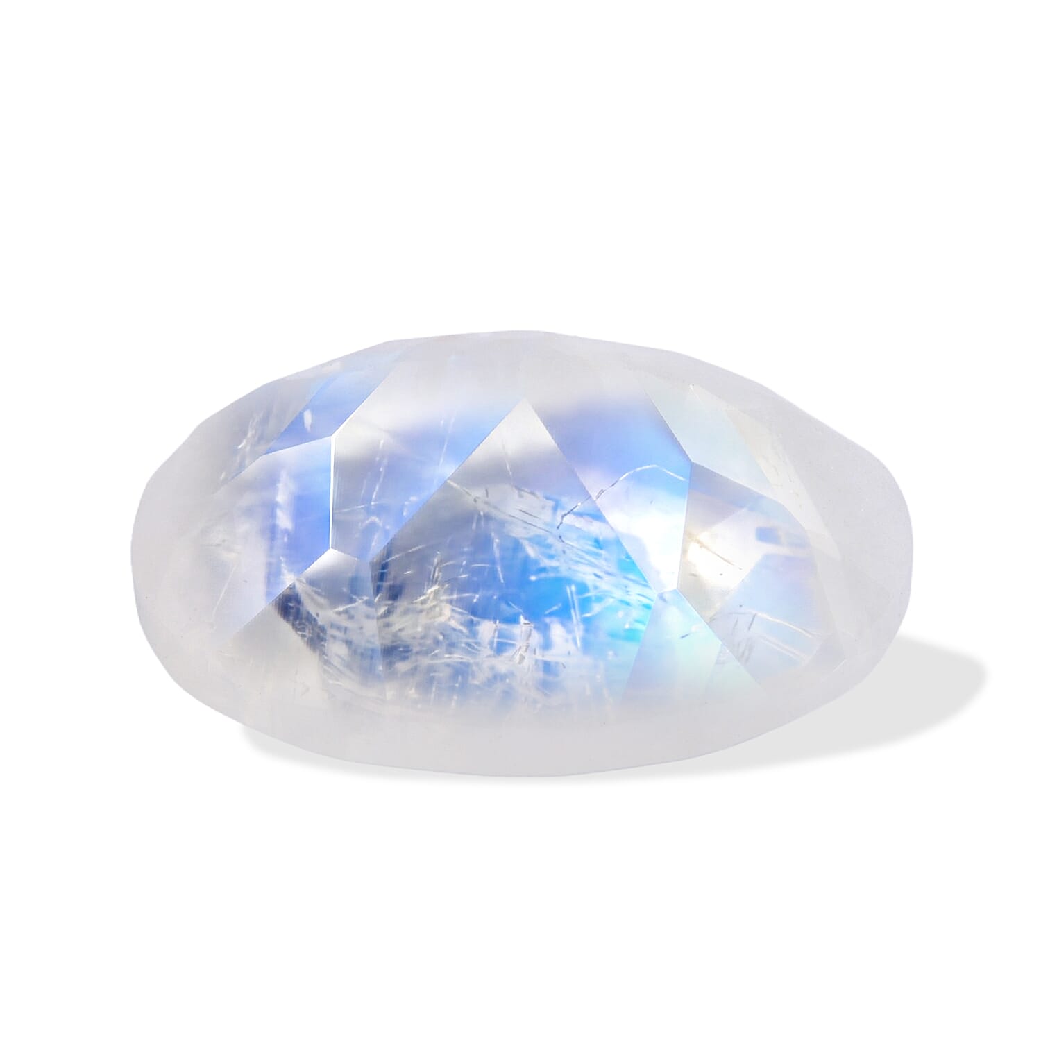Rainbow Moonstone (Ovl 18X13 mm) 8.50 ctw