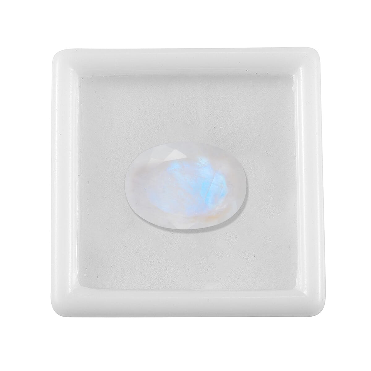 Rainbow Moonstone (Ovl 18X13 mm) 8.50 ctw