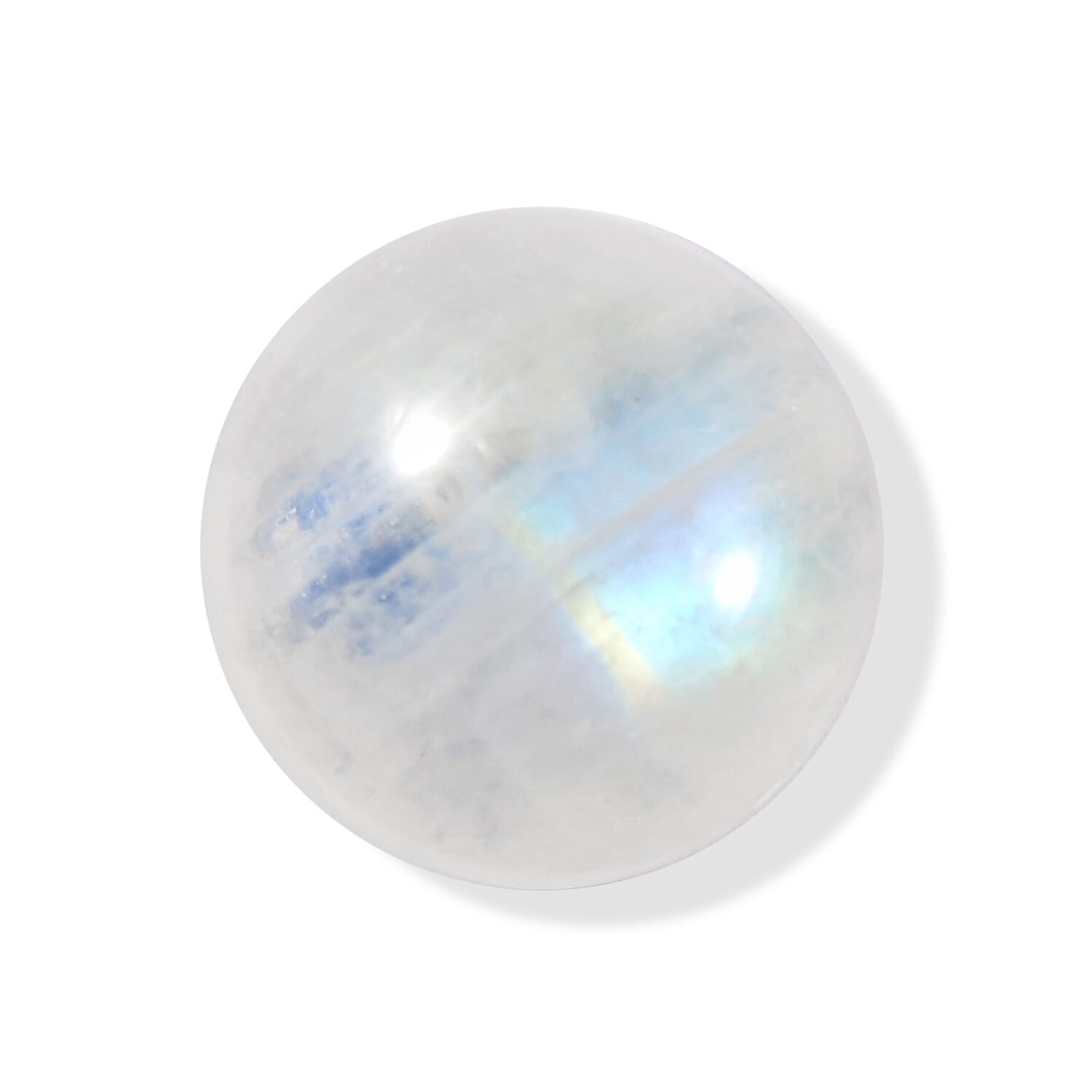 Rainbow Moonstone (Rnd 13 mm) 7.82 ctw