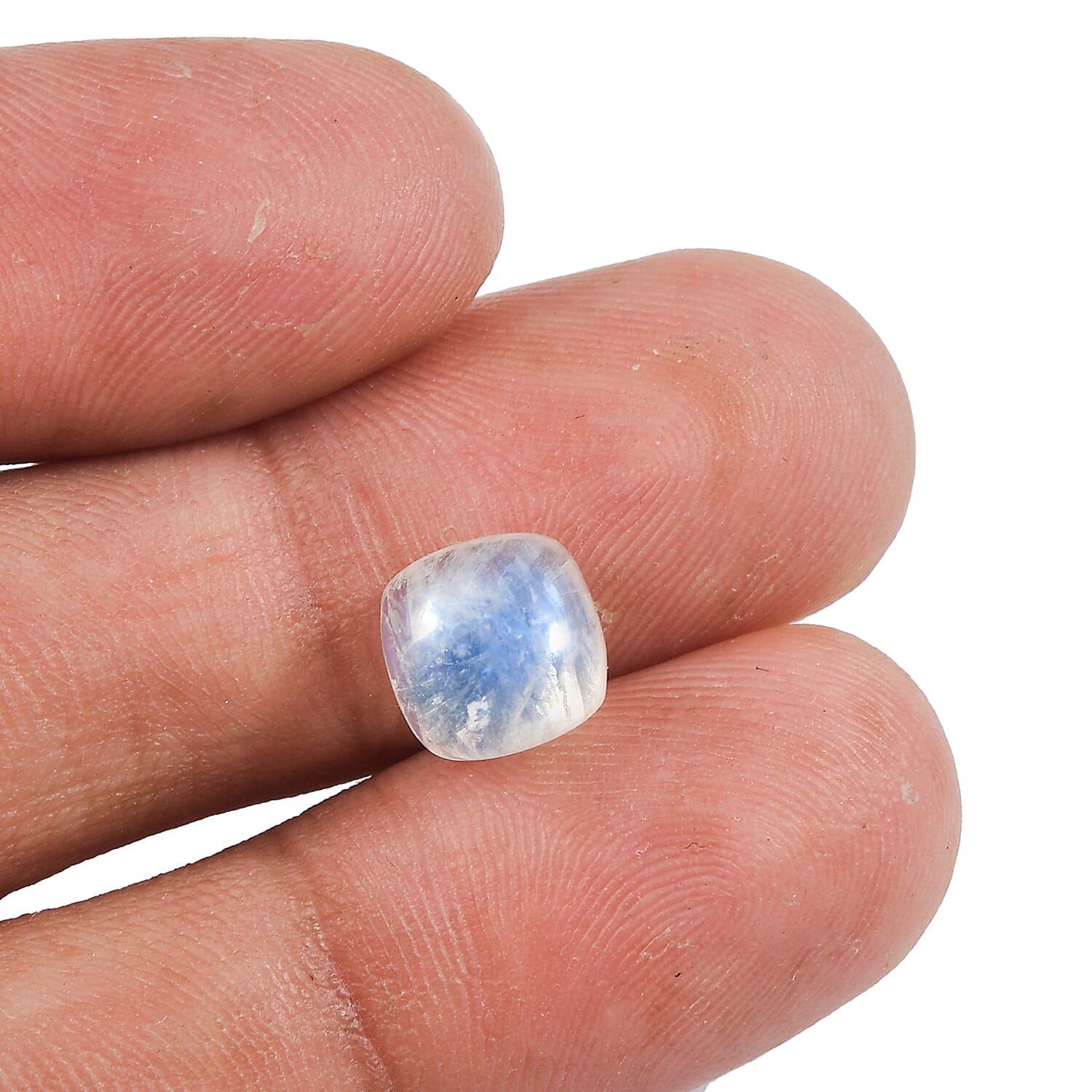 Rainbow Moonstone (Cush 8x8 mm) 2.25 ctw