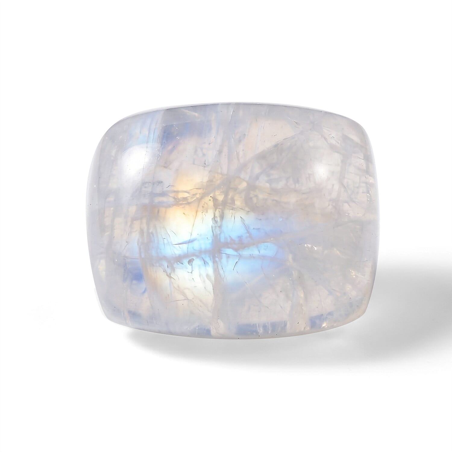 AA Rainbow Moonstone (Cush 10x8 mm) 2.50 ctw