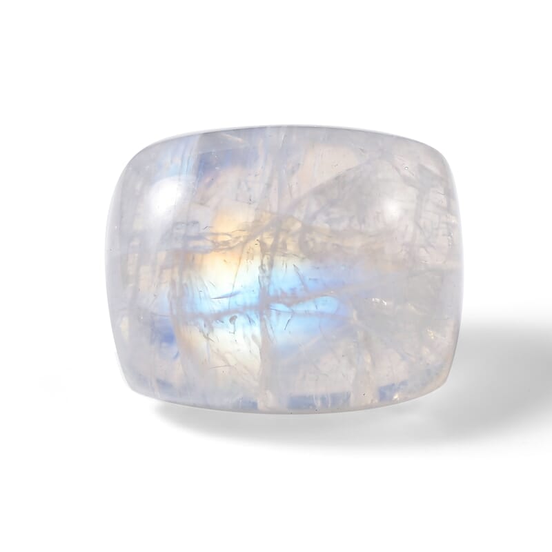 AA Rainbow Moonstone (Cush 10x8 mm) 2.50 ctw