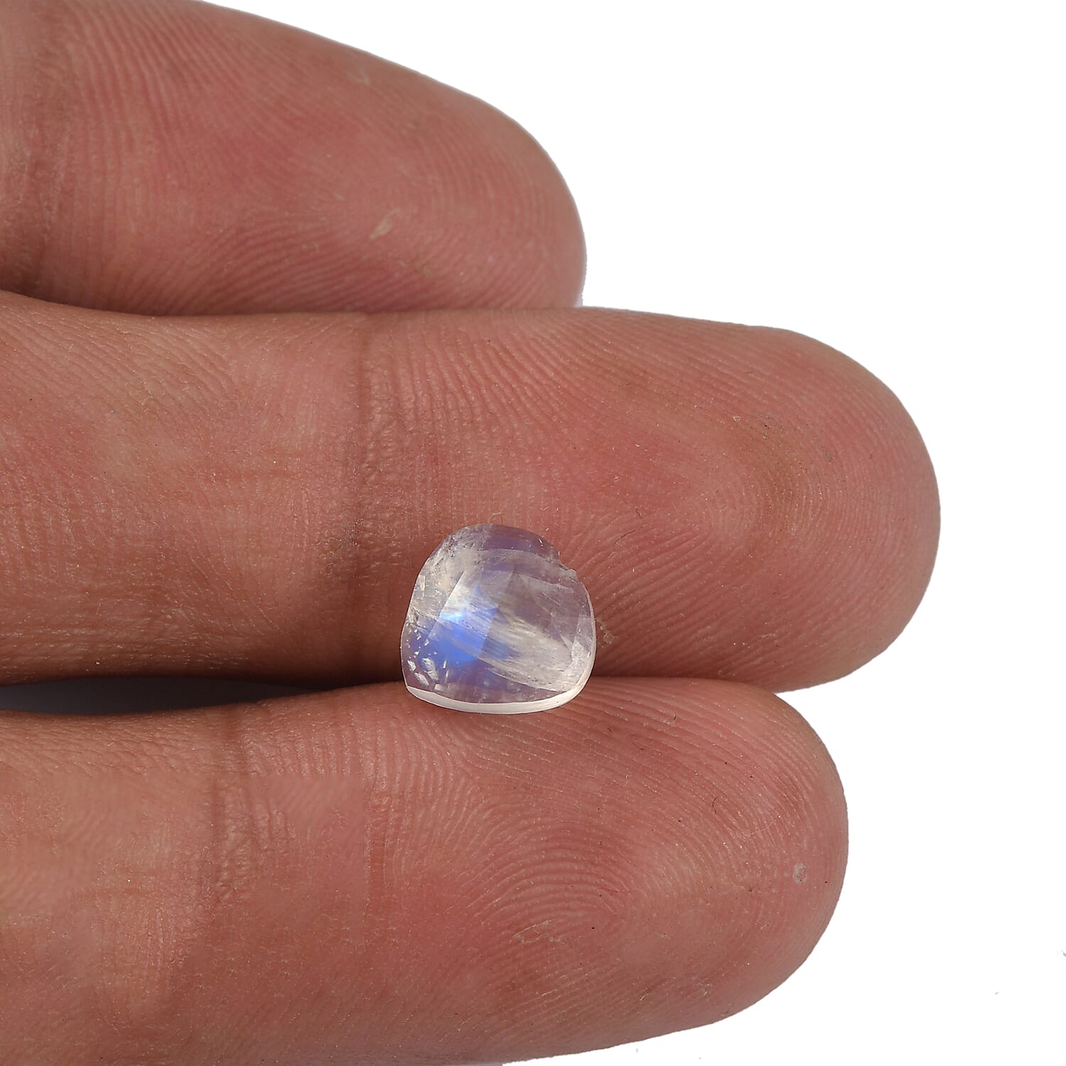 Rainbow Moonstone (Hrt 8 mm) 1.63 ctw
