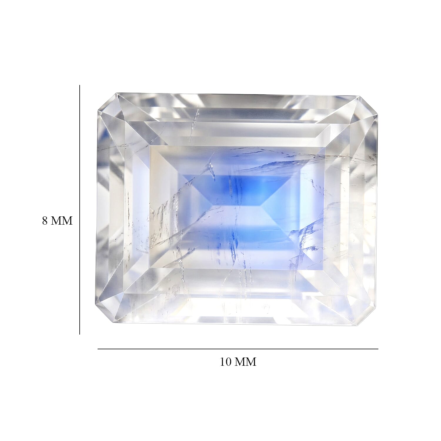 Rainbow Moonstone (Oct 10x8 mm) 2.79 ctw