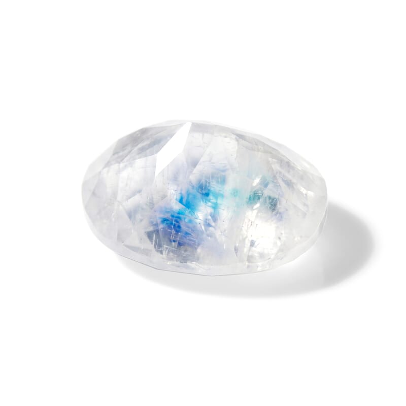 Rainbow Moonstone (Ovl 10x8 mm) 2.20 ctw