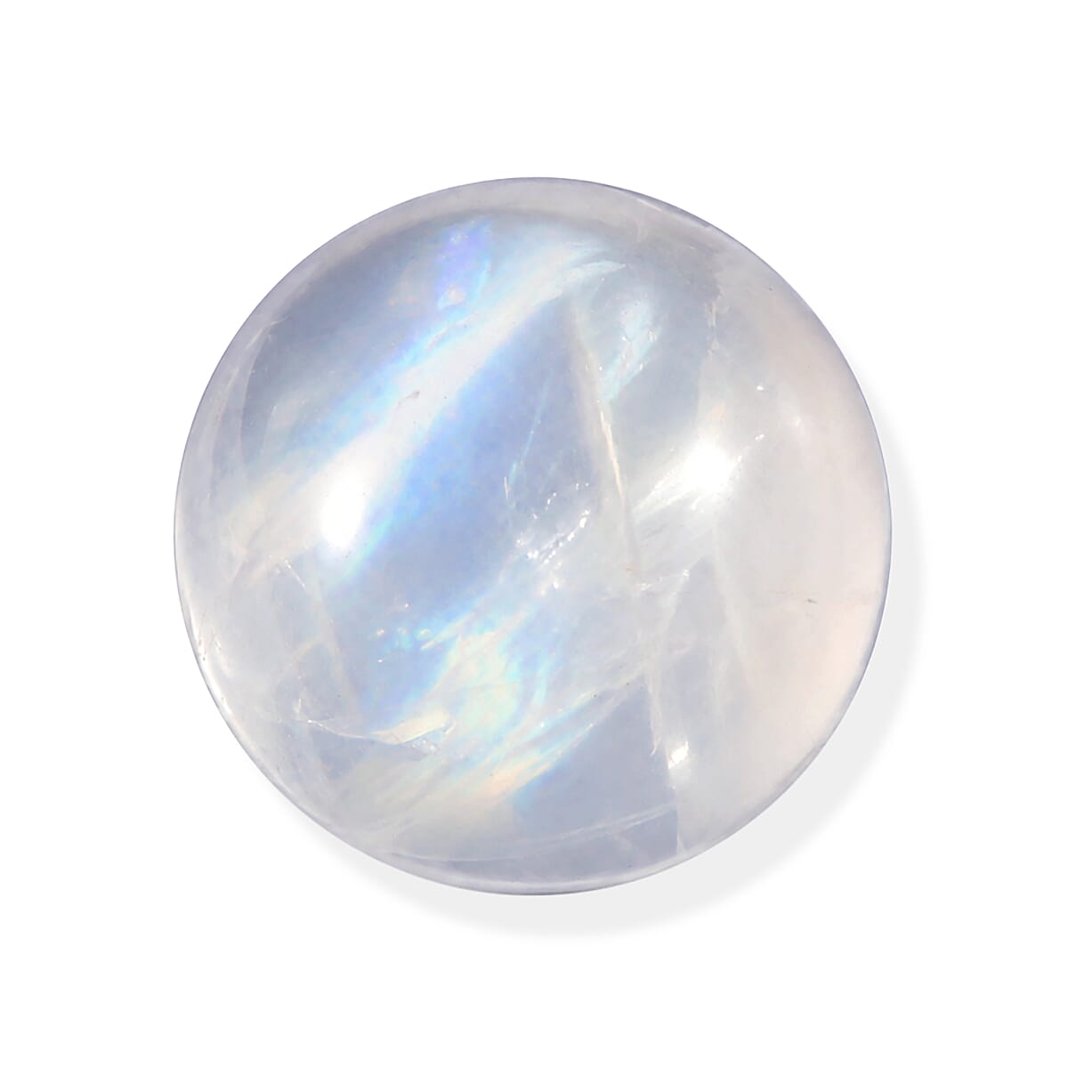 AA Rainbow Moonstone (Rnd 7 mm) 1.05 ctw