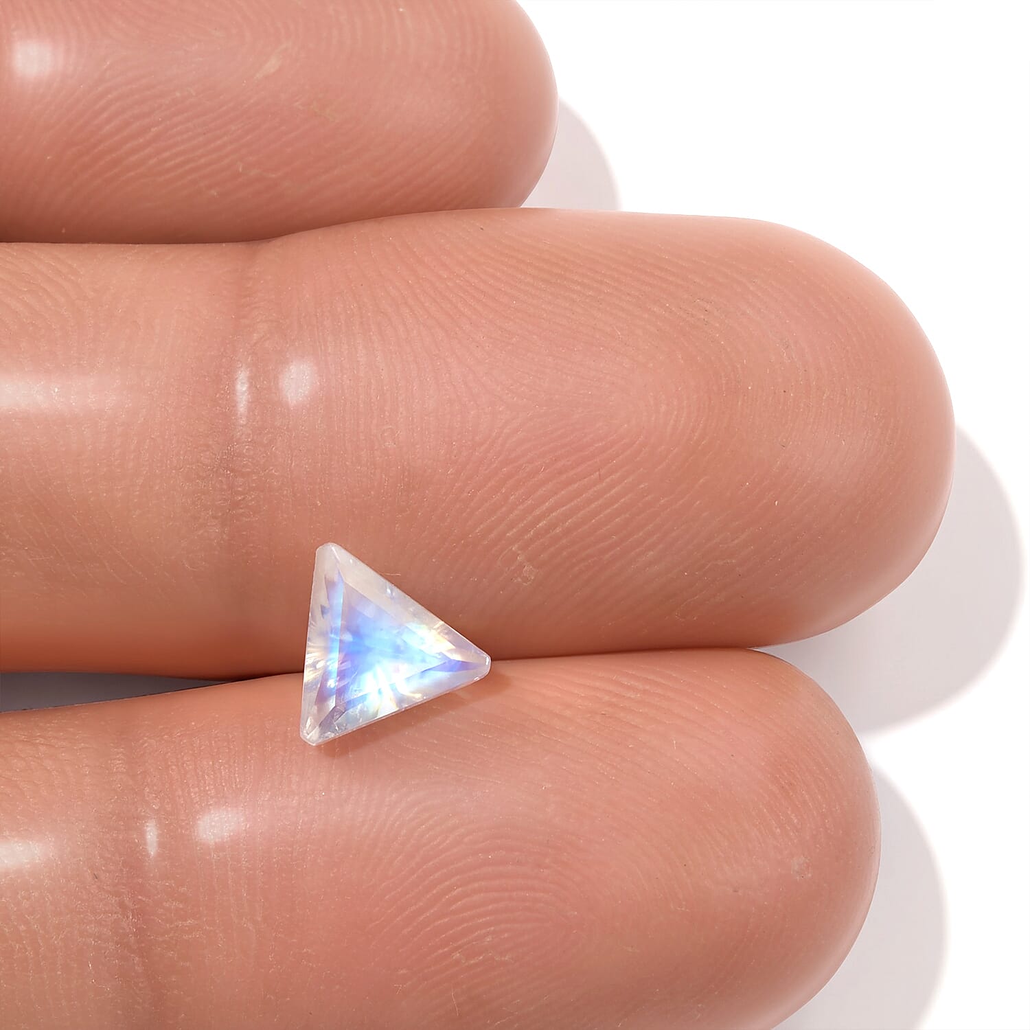 Rainbow Moonstone (Trl 6 mm) 0.87 ctw