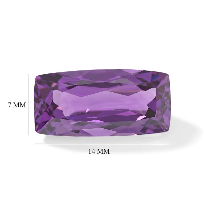 Lab Grown Color Change Sapphire (Cush 14x7 mm) 5.40 ctw