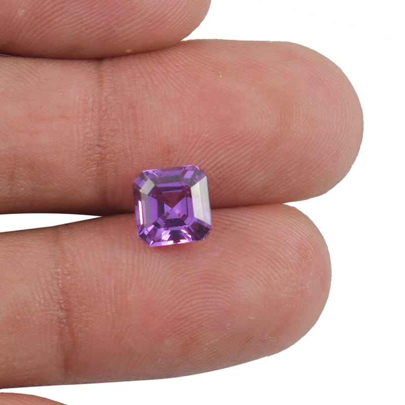 Lab Grown Color Change Sapphire (Oct 7x7 mm) 2.01 ctw