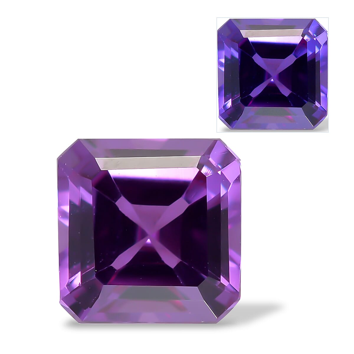 AAA Lab Grown Color Change Sapphire (Oct 7x7 mm) 2.26 ctw