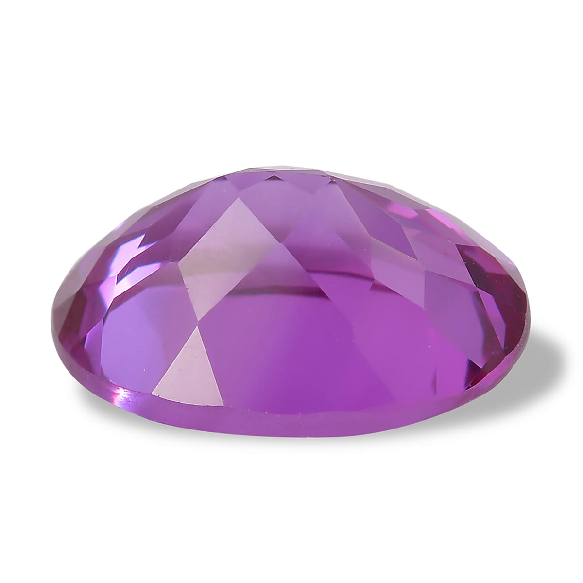Lab Grown Color Change Sapphire (Ovl 14X10 mm) 7.94 ctw