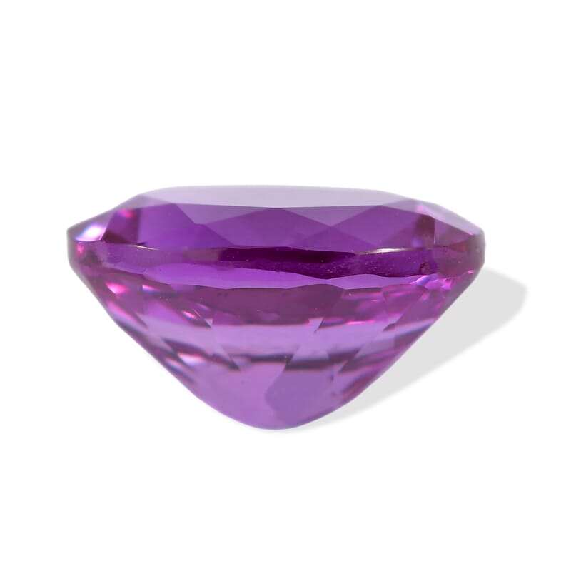 Lab Grown Color Change Sapphire (Ovl 9X7 mm) 2.20 ctw