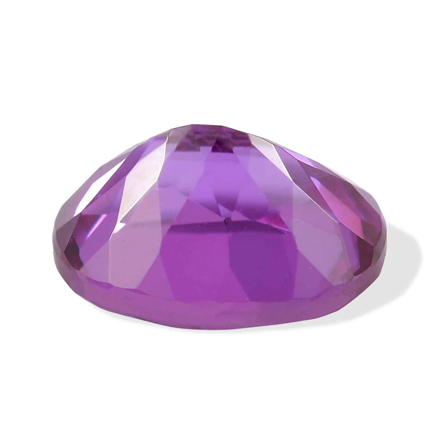 Lab Grown Color Change Sapphire (Ovl 9X7 mm) 2.20 ctw