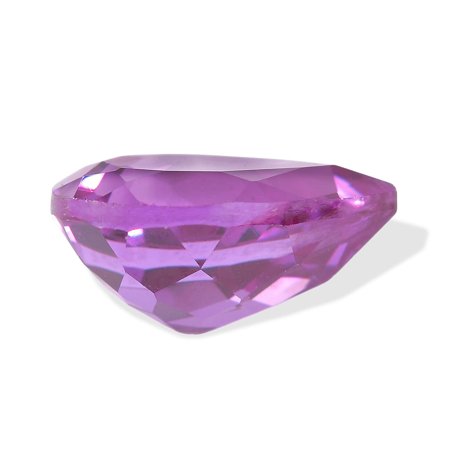 Lab Grown Color Change Sapphire (Pear 12x8 mm) 3.89 ctw
