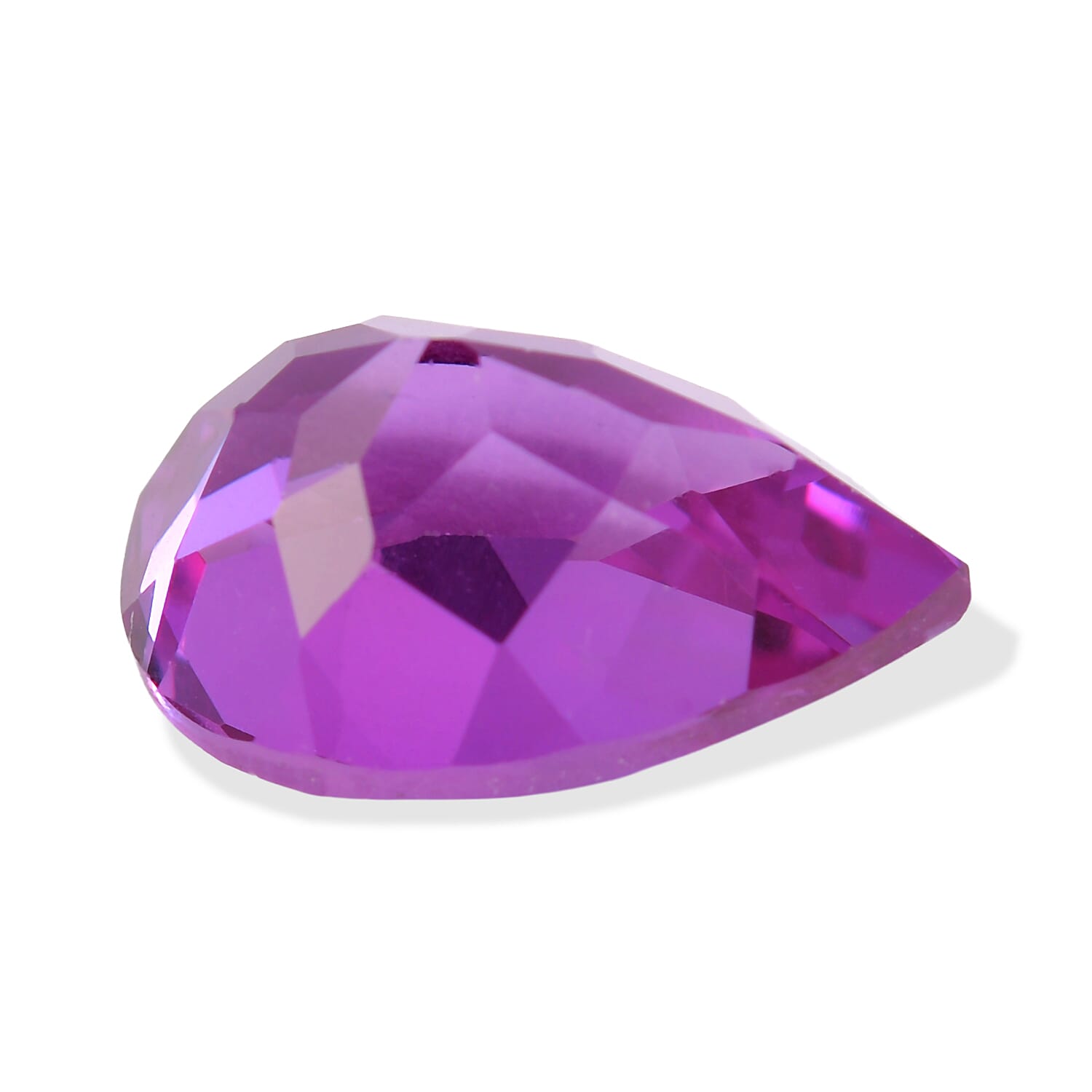 Lab Grown Color Change Sapphire (Pear 12x8 mm) 3.89 ctw